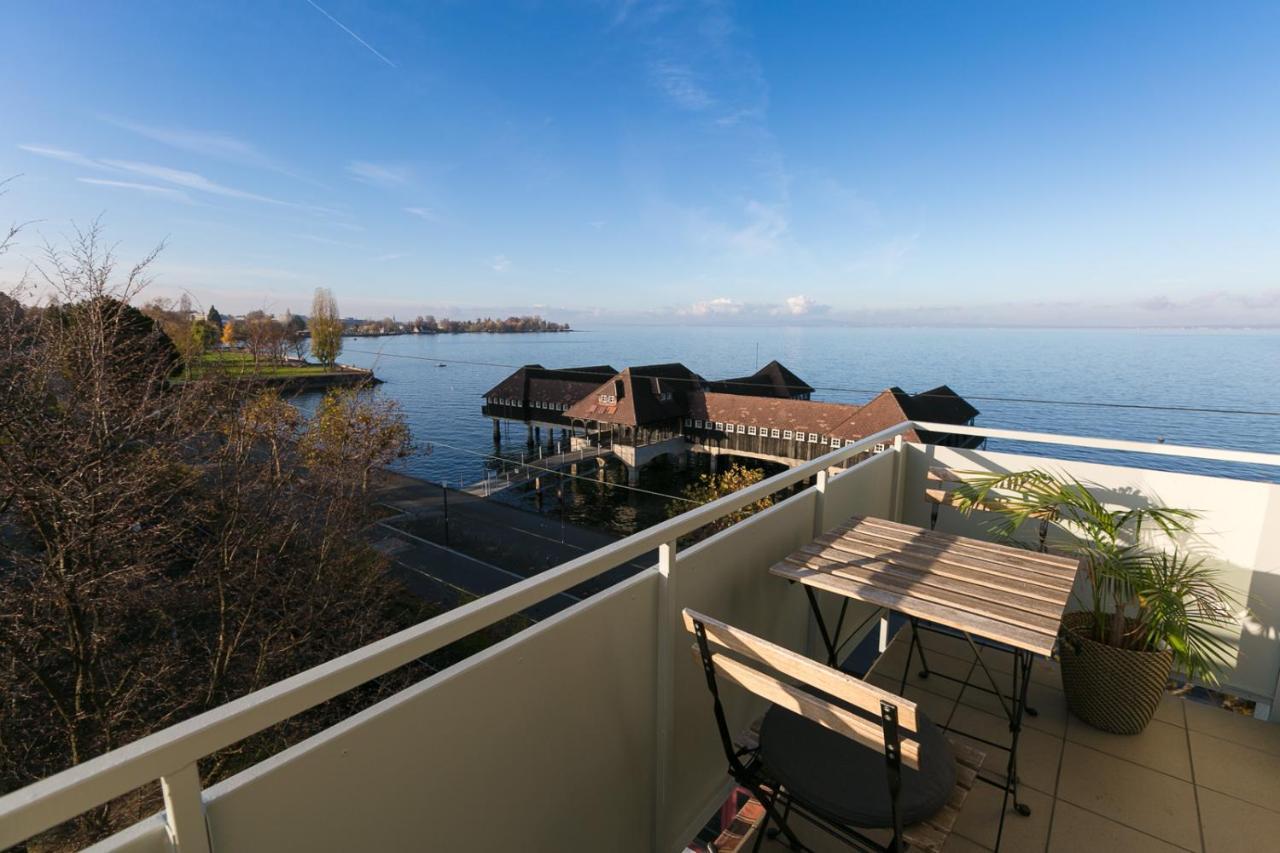 Inn Joy Apartments - Rorschach Mit Panoramasicht Exterior photo